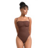 Seamless Body Shaper Bodysuit Manufacturer Private Label – Detachable Straps, Boyleg & Thong Styles, Waist Cincher Tube Top for Custom Apparel Production.MT000453