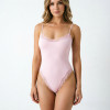 Nude-Feel Lace Trim Bodysuit Shapewear OEM/ODM Manufacturer | Custom Cami Style Bodysuits for Brands, Wholesale & Private Label Production.MT000683