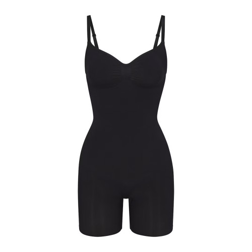 Bodysuit Shapewear OEM ODM Manufacturer - Open Crotch Waist Cinching Tummy Control Butt-Lift Full Body Shaper Wholesale SupplyMT000825B