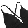Slim Fit Deep V Body Shaper OEM ODM Supplier for Lingerie & Bodyshape Wear Brands, Custom Tummy Control Thong Back Design for Wholesale Production.MT000111B