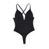 Slim Fit Deep V Body Shaper OEM ODM Supplier for Lingerie & Bodyshape Wear Brands, Custom Tummy Control Thong Back Design for Wholesale Production.MT000111B