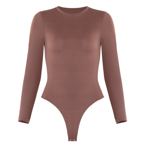 Custom Bodysuit Shapewear Manufacturer - Private Label Double Layer Nylon Long Length Slim Fit Waist Support Body Shaper for Wholesalers & Retailers; OEM/ODM Bulk Supply.MT000328