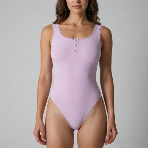 Bodysuit Shapewear with Button & Lace OEM ODM Sourcing Agent | High-Stretch Breathable Cross-Border Designs | Factory Direct Supply for Wholesalers & Distributors.12