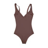 Seamless Bodysuit Shapewear OEM/ODM Manufacturer - Custom Solid Color V-Neck Body Shaper for Private Label Apparel Brands & Wholesale Supply000637coco