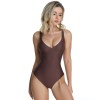 Seamless Bodysuit Shapewear OEM/ODM Manufacturer - Custom Solid Color V-Neck Body Shaper for Private Label Apparel Brands & Wholesale Supply000637coco