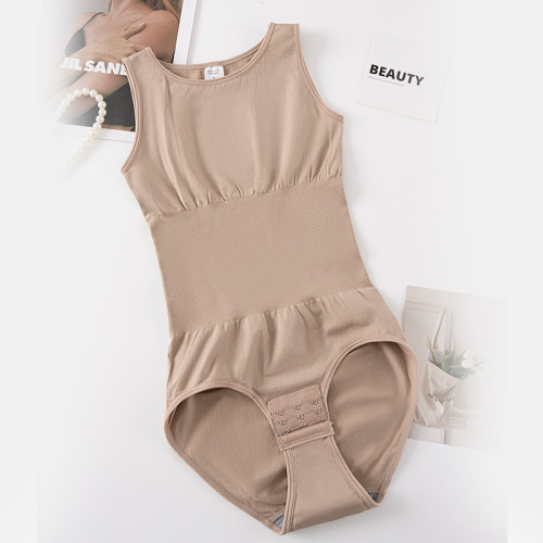 Sleeveless Bodysuit Shapewear OEM/ODM Wholesale Supplier: Tummy Control, Sculpting, Open Crotch Full Body Shapers for Global Brands and Retailers.3031#