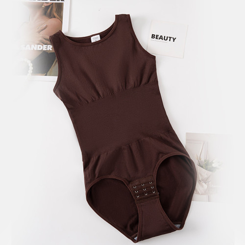 Sleeveless Bodysuit Shapewear OEM/ODM Wholesale Supplier: Tummy Control, Sculpting, Open Crotch Full Body Shapers for Global Brands and Retailers.3031#