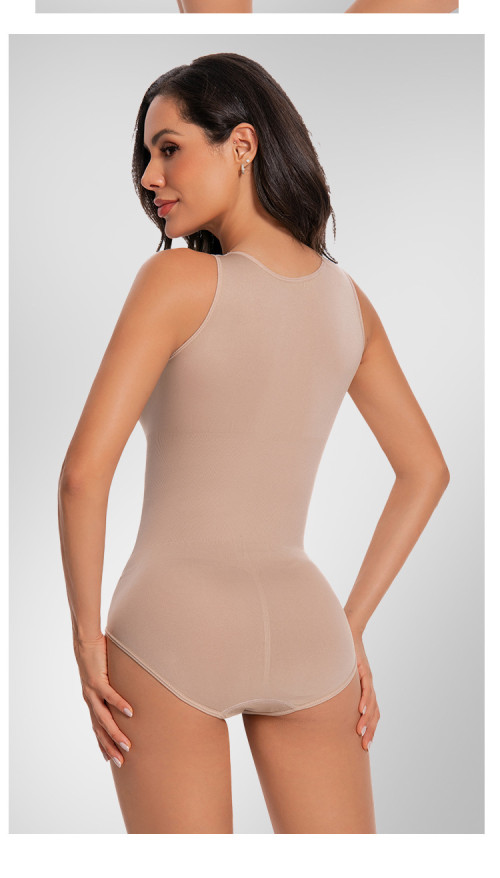 Sleeveless Bodysuit Shapewear OEM/ODM Wholesale Supplier: Tummy Control, Sculpting, Open Crotch Full Body Shapers for Global Brands and Retailers.3031#