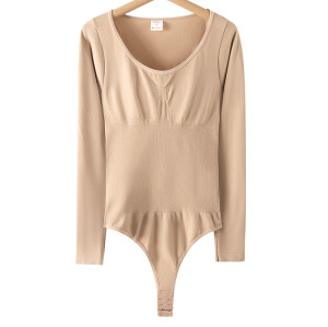 Wholesale Shapewear Bodysuit Manufacturer & Sourcing Agent | Slimming Open Crotch Full Body Shaper OEM ODM for Distributors & Retail Chains5058#