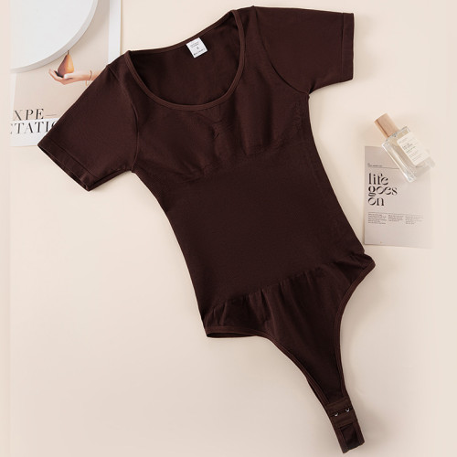 Sculpting Waist Trainer ODM & Wholesale Supplier | Ribbed Tummy Control Full Bodysuit | Custom Apparel Manufacturing for Global Distributors & Brands3030#