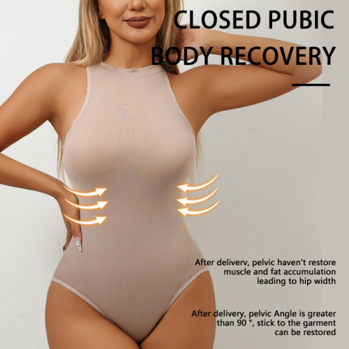Seamless Bodysuit Shapewear OEM ODM Manufacturer - Butt-Lift Tummy Control Sculpting Plus Size Body Shapers for Global Apparel Brandsyx72#