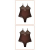 Plus Size V-Neck Lace Waist Trainer Sculpting Shapewear Bodysuit OEM/ODM Manufacturer | Custom Private Label Apparel for Brands & Wholesalers.DG0831