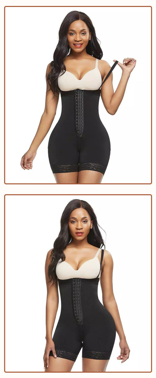 Plus Size Sculpting Bodysuit Manufacturer & OEM Supplier | Detachable Tummy Control Waist Trainer & Body Shaper for Bulk OrdersM1073