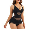 Custom Mesh Shapewear Bodysuit OEM ODM Manufacturer for Plus Size Tummy Control & Butt-Lift, Private Label & Wholesale Supply for Brands.DG180