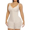Tummy Control Bodysuit Shapewear OEM ODM Manufacturer, Wholesale Supplier for Private Label Brands | Zipper Crotch Butt-Lift Firm ControlM3001