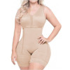 Plus Size Bodysuit Shapewear for Women, OEM ODM Manufacturer for Side Zipper Tummy Control Open Crotch Body Sculpting, Wholesale Private Label Apparel Supply7244