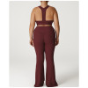 Plus Size Yoga Set OEM ODM Wholesale Manufacturer | High-Waist Tummy Control Activewear up to 300 lbs for Brands | Custom Private Label Bulk SupplyP02503