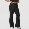 OEM ODM Plus Size Flared Yoga Pants for Women | High-Stretch Bell Bottom Casual Apparel Manufacturer & Wholesale Supplier for Brands & RetailersP02517