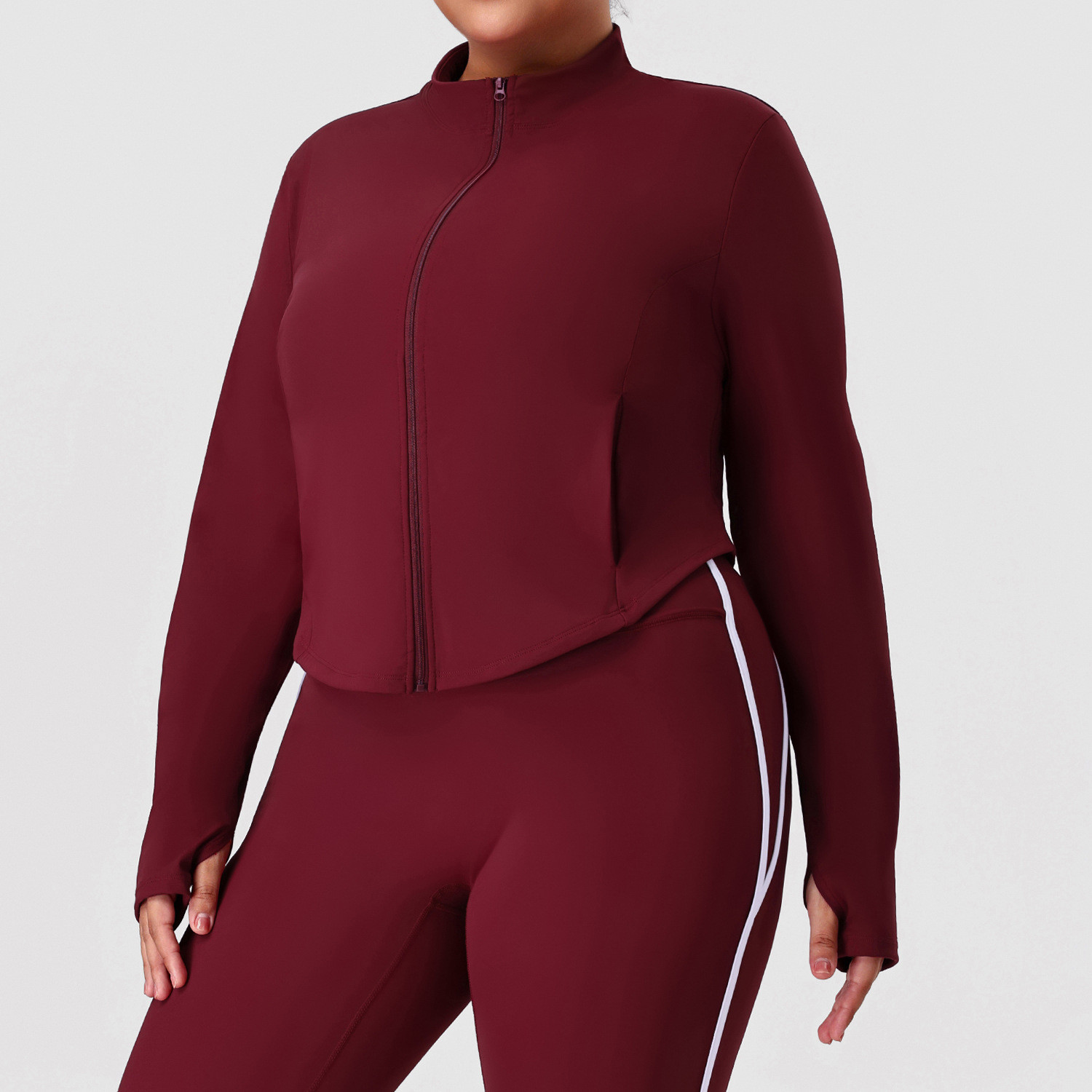 Plus Size Yoga Jacket OEM