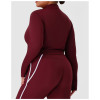 Sourcing Agent & ODM Supplier for Plus Size Stand Collar Windproof Yoga Jackets | Contract Manufacturing of Sports & Gym Fitness Wear with Custom DesignP02527-W