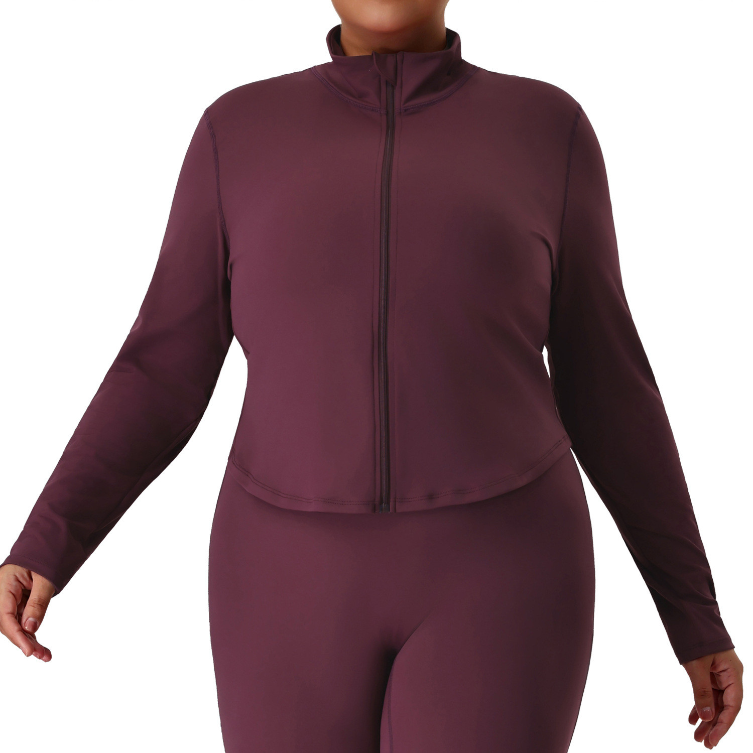 Stand Collar Yoga Jacket ODM