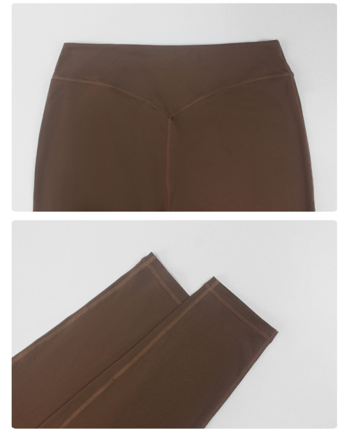 Plus Size Athletic Leggings Sourcing Agent & Wholesale Supplier: Nude-Feel Fabric Tummy Control 7/8 Cut for Yoga & Gym Activewear Contract Manufacturing & Global ExportP02526-K