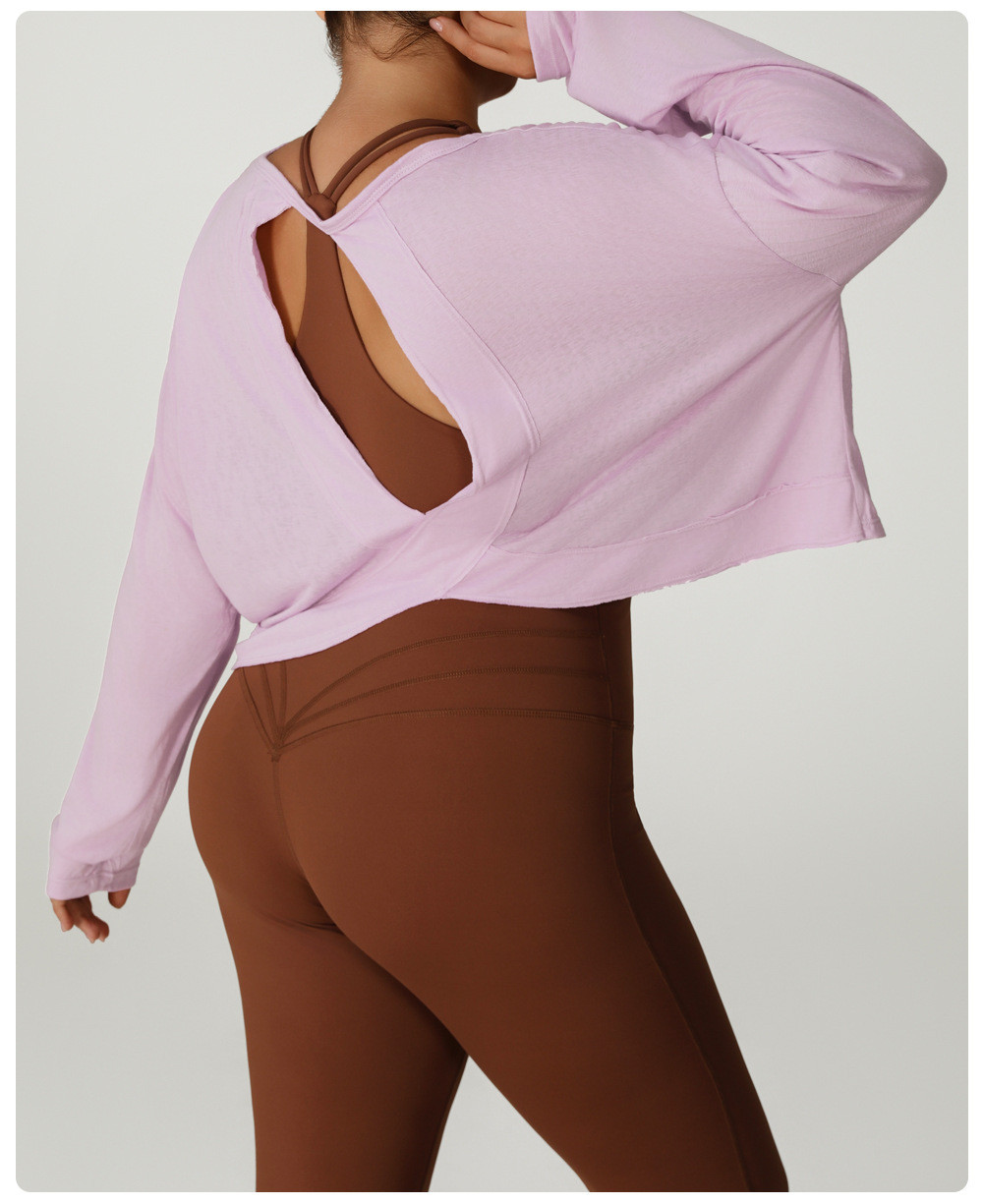 Wholesale Plus Size Yoga T-Shirts