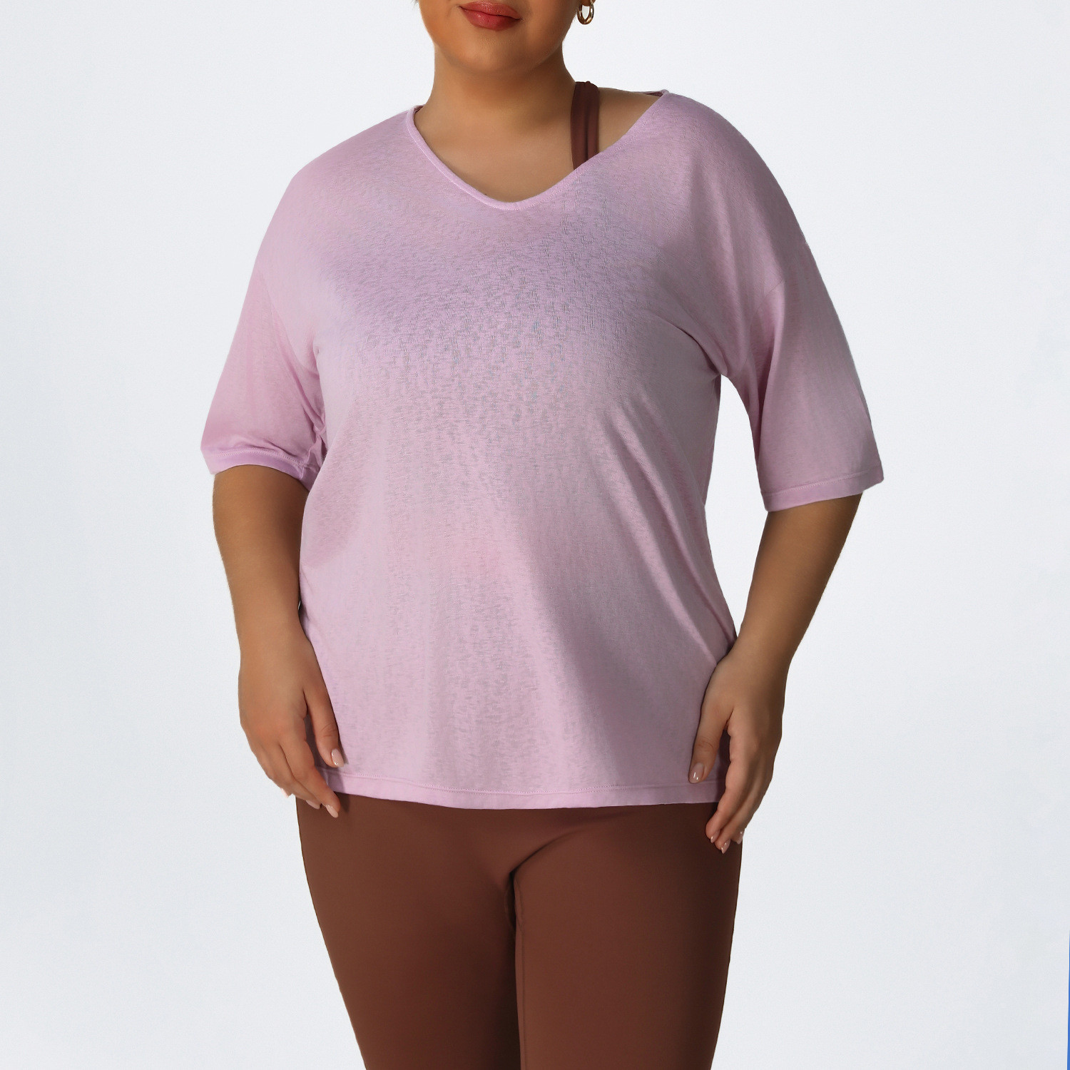 ODM plus size sports tops