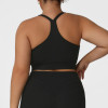 Plus Size Sports Bra OEM/ODM Manufacturer & Wholesale Supplier: Shockproof High Support Padded Fitness Yoga Activewear, Custom Production for Brands.P02502-B