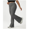 Plus Size High-Waist Bootcut Yoga Pants OEM ODM Custom Manufacturing Supplier for Activewear Brands, featuring Butt-Lift Tummy Control Slim Fit Flared Design.P02507