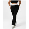 Plus Size Wide-Leg Activewear Pants OEM ODM Wholesale Supplier for High-Waist Color Block Yoga Apparel Custom Manufacturing for Brands & DistributorsP02510