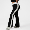 Plus Size Wide-Leg Activewear Pants OEM ODM Wholesale Supplier for High-Waist Color Block Yoga Apparel Custom Manufacturing for Brands & DistributorsP02510