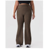 Plus Size Bootcut Yoga Pants OEM ODM Manufacturer & Wholesale Supplier for High-Waist Peach Lift Activewear with Pockets, Custom Bulk ProductionP02516