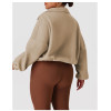 Plus Size Loose Fit Polar Fleece Jacket OEM ODM Wholesale Manufacturer for Outdoor Cycling Training & Casual Sportswear, Apparel Supplier for Private Label Bulk Orders.P02522