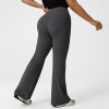 Plus Size Flared Yoga Pants OEM/ODM Wholesale Supplier | High-Waist Butt-Lift Nude-Feel Fitness Apparel for Brands & Retailers Custom Manufacturingsm2302plus