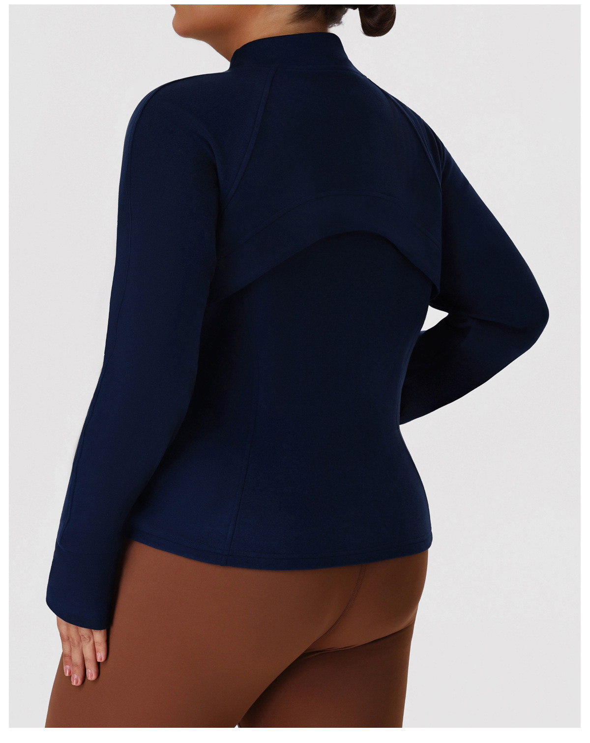 Plus size activewear jacket OEM