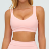 Brushed Double-Strap Sports Bra