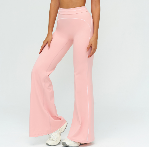 High-Waist Flared Yoga Pants