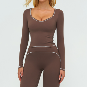 Long-Sleeve Sculpting Active Top