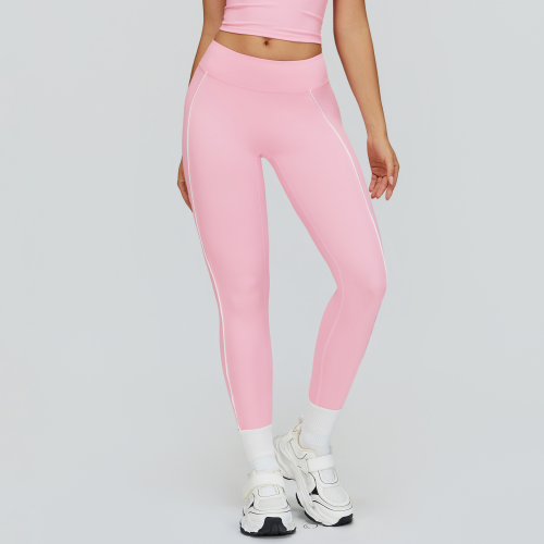 High-Waist Sculpt Leggings | Side Piping & Smooth Fit