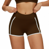 High-Waist Contrast Trim Training Shorts | Pocket Fit