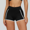 High-Waist Contrast Trim Training Shorts | Pocket Fit