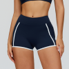 High-Waist Contrast Trim Training Shorts | Pocket Fit