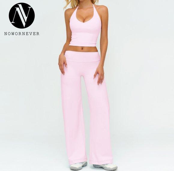 OEM & ODM Cross-Border European and American Brushed Yoga Set for Women - Loose Casual Fashion Long-Sleeved Three-Piece Sportswear for Outdoor Running & Fitness - Perfect for Wholesale & Sourcing Agents - Model 5529