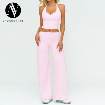 OEM & ODM Cross-Border European and American Brushed Yoga Set for Women - Loose Casual Fashion Long-Sleeved Three-Piece Sportswear for Outdoor Running & Fitness - Perfect for Wholesale & Sourcing Agents - Model 5529