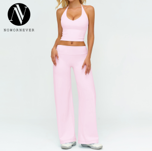 OEM & ODM Cross-Border European and American Brushed Yoga Set for Women - Loose Casual Fashion Long-Sleeved Three-Piece Sportswear for Outdoor Running & Fitness - Perfect for Wholesale & Sourcing Agents - Model 5529