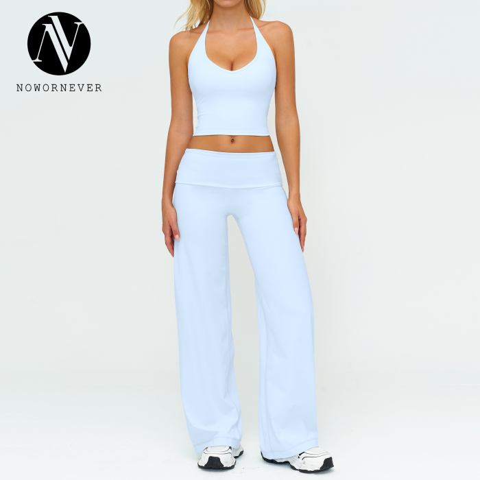 OEM & ODM Cross-Border European and American Brushed Yoga Set for Women - Loose Casual Fashion Long-Sleeved Three-Piece Sportswear for Outdoor Running & Fitness - Perfect for Wholesale & Sourcing Agents - Model 5529