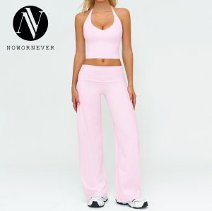 OEM & ODM Cross-Border European and American Brushed Yoga Set for Women - Loose Casual Fashion Long-Sleeved Three-Piece Sportswear for Outdoor Running & Fitness - Perfect for Wholesale & Sourcing Agents - Model 5529