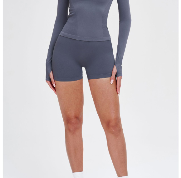 OEM & ODM Cross-Border Seamless Movement Suit for Women - Round Neckline Comfortable Fitness, Yoga, Outdoor Running & Sportswear - Perfect for Wholesale & Sourcing Agents - Model 5081