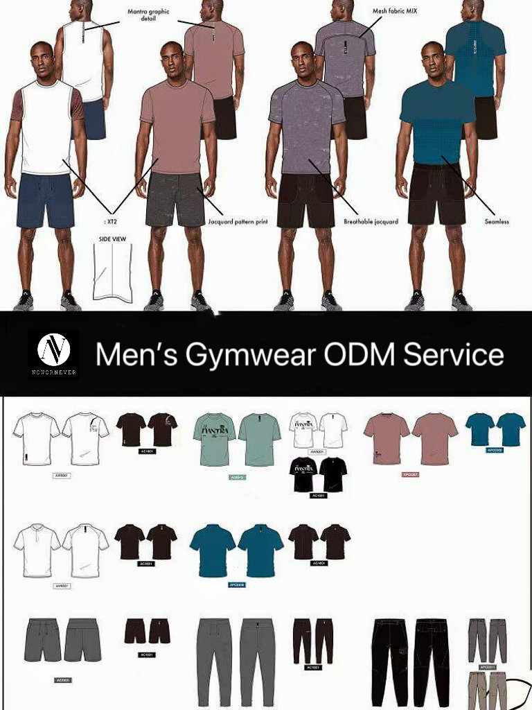 nowornever sports mens gym wear 